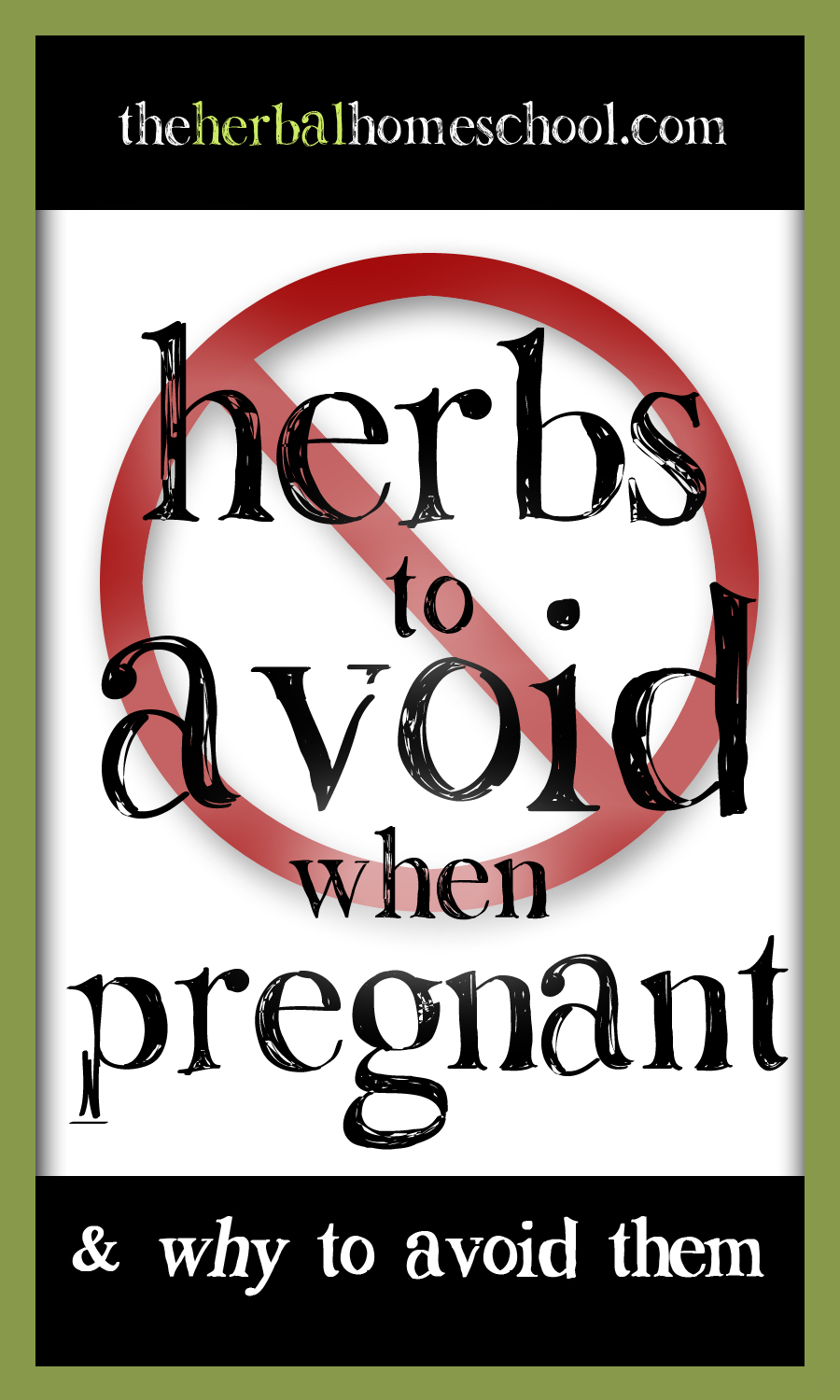 Herbs to Avoid While Pregnant and WHY to avoid them